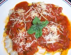 Ravioli With Meat Filling