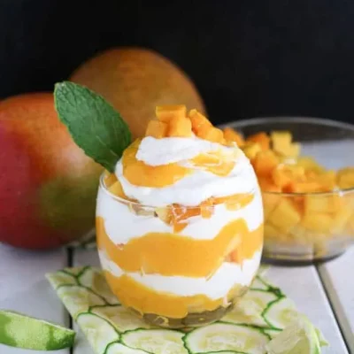 Really Easy African Mango Fool