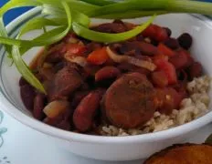 Red Beans With Rice &Amp; Sausage