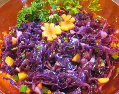 Red Cabbage Coleslaw