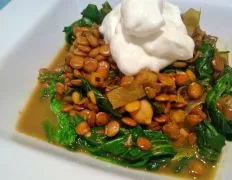 Red Lentil And Swiss Chard Stew