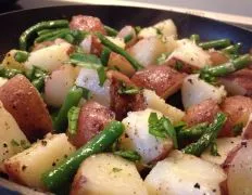 Red Potato And Green Bean Saute