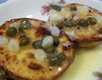 Red Potatoes Roasted With Lemon Caper