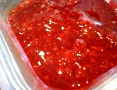 Red Raspberry Sauce