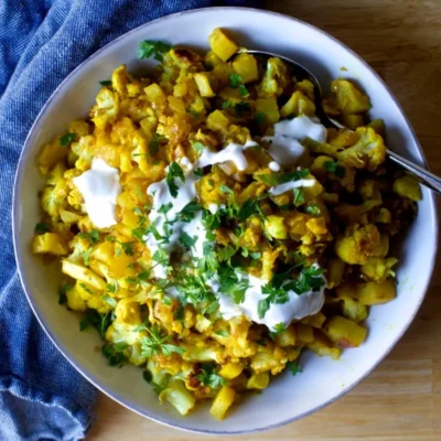 Red Split Lentils With Cabbage Masoor Dal Aur