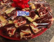 Red Velvet Cheesecake Squares