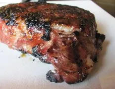 Red Wine Marinated Ribeye Steak