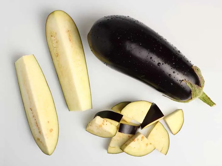 Reduced Fat Eggplant Aubergine