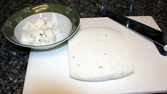 Reduced Fat Homemade Cheese -Indian