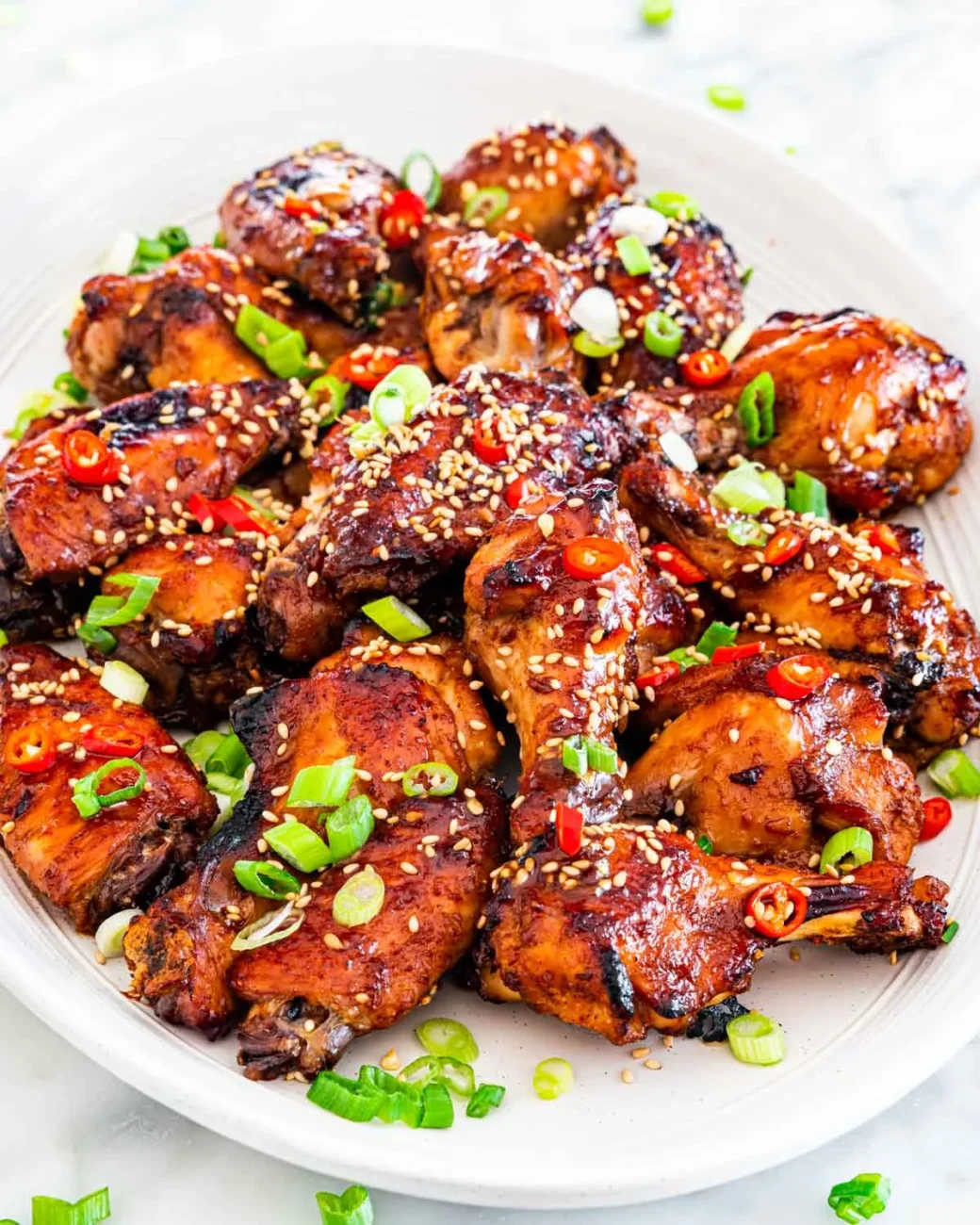 Reduced Sticky Chinese Chicken