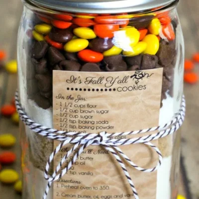 Reeses Cookie Mix Gifts In A Jar