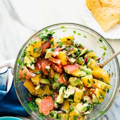 Refreshing Avocado And Grapefruit Salad By Suzanne