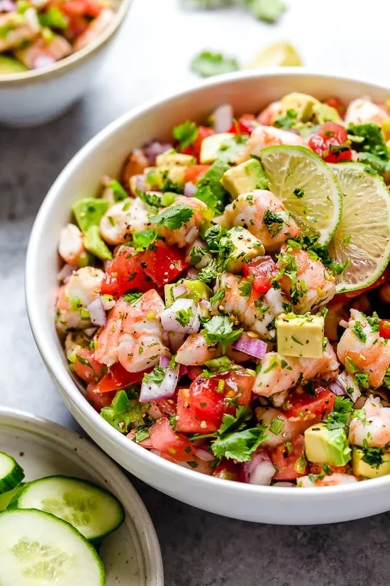 Refreshing Avocado and Lime Shrimp Salad Recipe