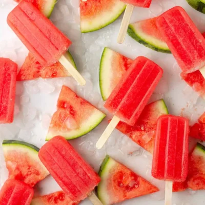 Refreshing Homemade Watermelon Popsicles Recipe