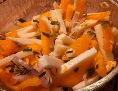 Refreshing Jicama And Orange Salad For A Bright Day