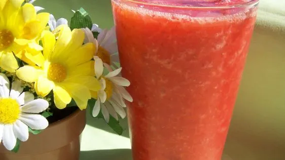 Refreshing Strawberry Grapefruit Summer Drink