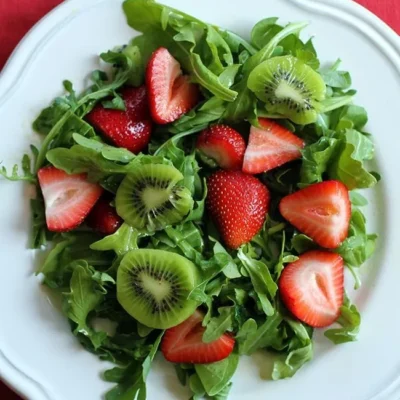 Refreshing Strawberry-Kiwi Spinach Salad Recipe