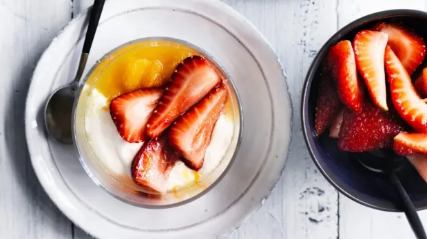 Refreshing Strawberry-Orange Fool Dessert Recipe