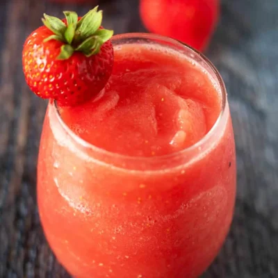 Refreshing Strawberry-Watermelon Slushie: A Perfect Summer Cooler