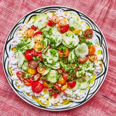 Refreshing Summer Cottage Cheese Salad Recipe