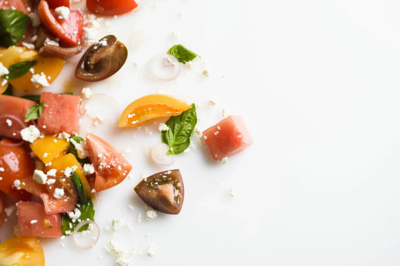 Refreshing Tomato and Watermelon Salad: A Perfect Summer Dish