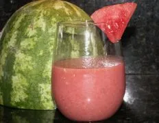 Refreshing Watermelon Smoothie with a Tropical Twist