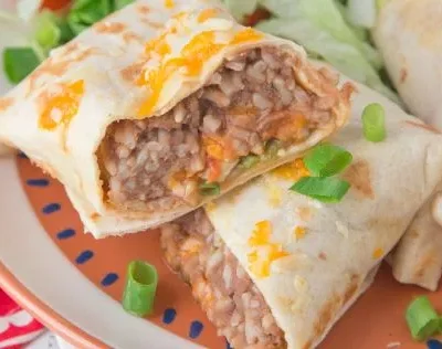 Refried Bean Burritos