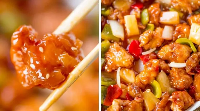 Restaurant Style Sweet And Sour Chicken