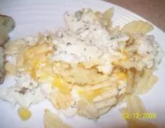 Retro Chicken &Amp; Chips Casserole