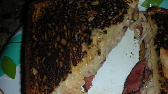 Reuben Sandwich Our Way