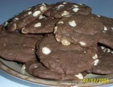 Reverse Chocolate Chip Cookies