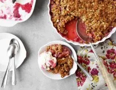 Rhubarb Crisp