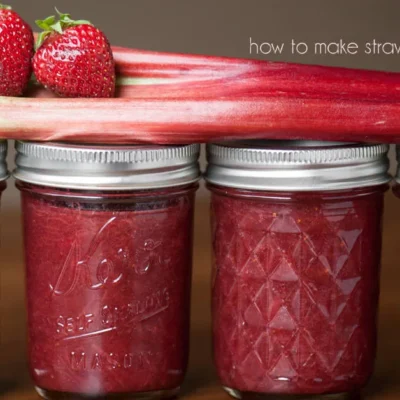 Rhubarb Jam With Fruit