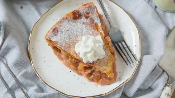 Rhubarb Pineapple Pie….Different