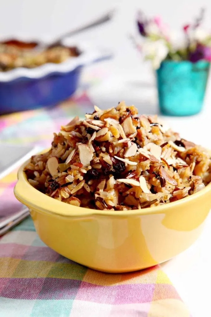 Rice Salad With Fruit And Nuts