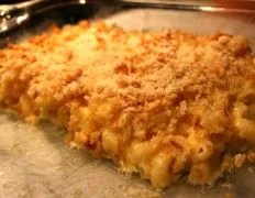 Richly Baked Macaroni & Cheese