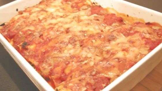 Ricotta & Spinach Cannelloni