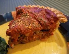 Ridiculously Easy Chicago- Style Pizza Pie