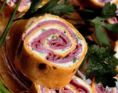 Roast Beef Horseradish Spirals