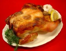 Roast Brined Chicken