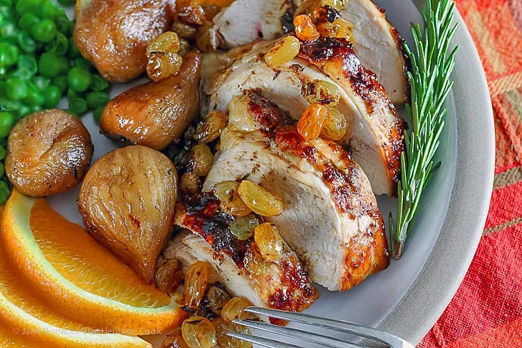 Roast Chicken With Orange, Lemon & Ginger