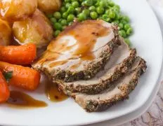 Roast Pork With Herb Crust