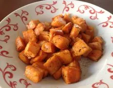 Roasted And Spiced Sweet Potatoes