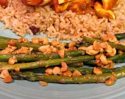 Roasted Asparagus Masala