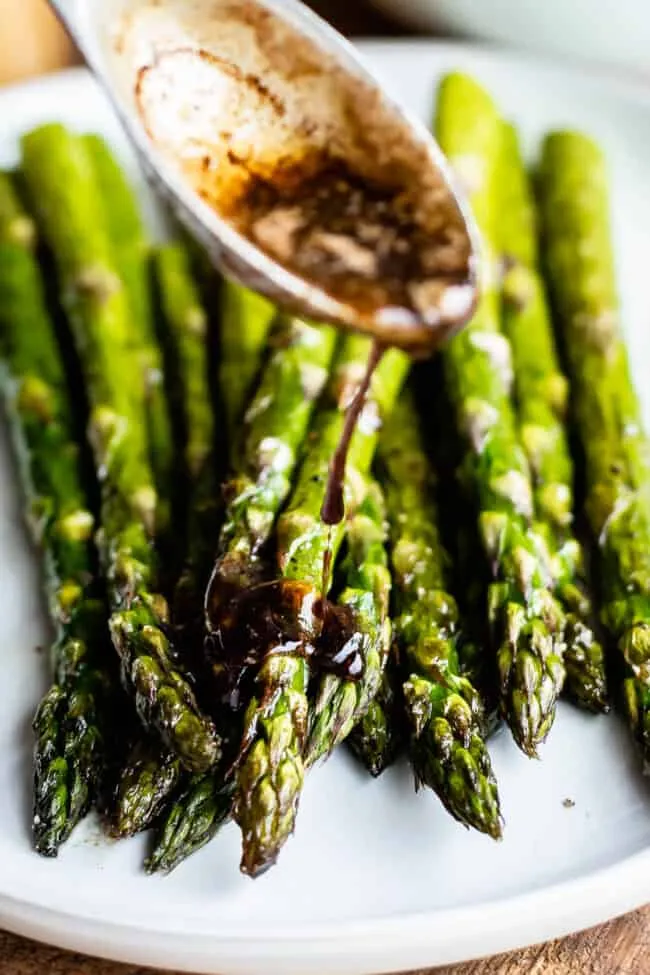 Roasted Asparagus With Balsamic Brown