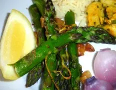 Roasted Asparagus With Lemon