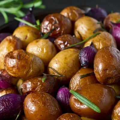 Roasted Baby Potatoes With Rosemary