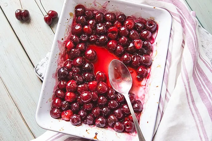 Roasted Cherries