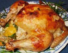 Roasted Chicken Ala Orange