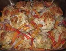 Roasted Chicken With Peppers